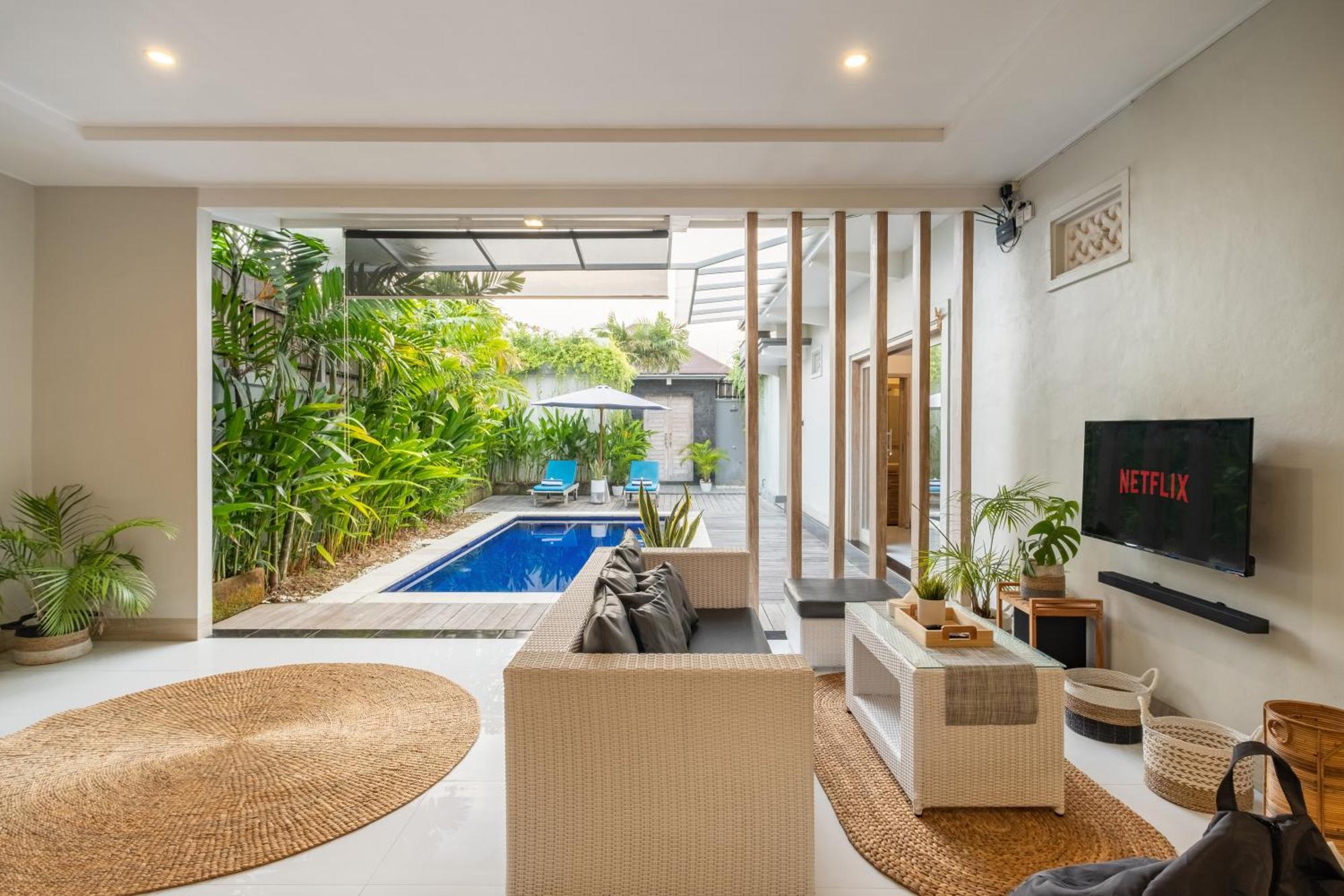 ☆ Villa Larissa ☆ Seminyak 2Br Pool Kuta Petitenget Экстерьер фото